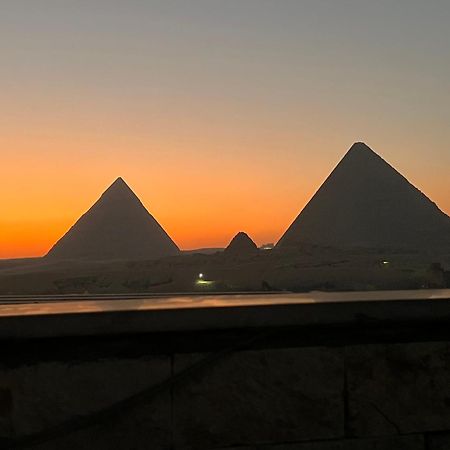 Imhotep Pyramids View Inn Kafret el-Gabal المظهر الخارجي الصورة