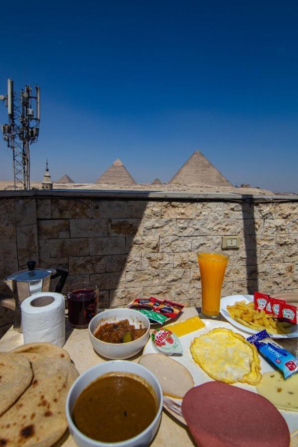 Imhotep Pyramids View Inn Kafret el-Gabal المظهر الخارجي الصورة